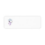 Tennis Penguin Return Address Label