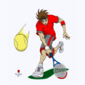 Tennis Player T-Shirt Alter shirt
