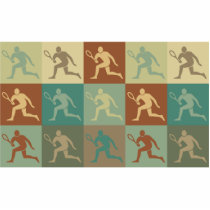 Tennis Pop Art photo sculptures