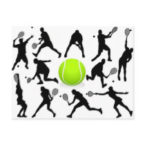 tennis postcards