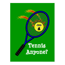 Tennis Postcard