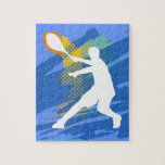 Tennis puzzle - cool gift for players and fans