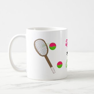 Tennis - Queen of the Court mugs
