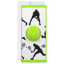 tennis customized rack card