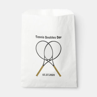 Tennis Rackets Custom Favor Bag