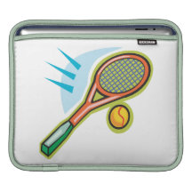 Tennis Racquet iPad Sleeve