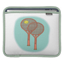 Tennis Racquets iPad Sleeve