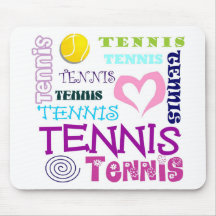 Tennis Repeating Mousepad