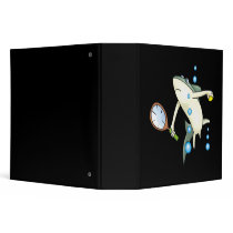Tennis Shark 3 Ring Binders