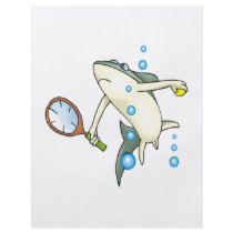 Tennis Shark Flyer Design