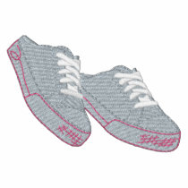 Tennis Shoes embroidered shirts