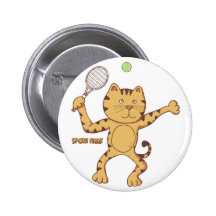 Tennis sport fight Button