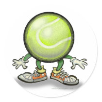 Tennis stickers by FunGraphix Tennis stickers