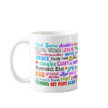 Tennis Terms Mug