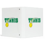tennis text graphic binders