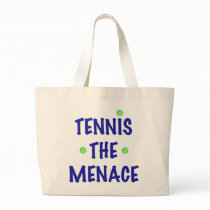 Tennis the Menace Tote Bags