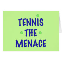 Tennis the Menace Cards