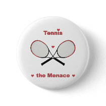 Tennis the Menace Hearts Pins