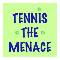 Tennis the Menace Poster