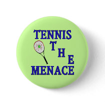 Tennis the Menace Racket Button