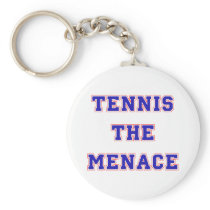 Tennis the Menace Team Keychain
