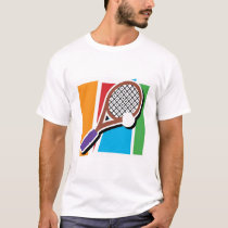 Tennis t-shirts by Maria_K_Bell Tennis t-shirts