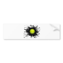 Tennis Urban Style Bumper Sticker