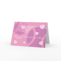 Tennis Valentine's Card cards