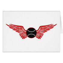 tennis wings cards by asyrum tennis wings cards