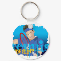 Tennis Zone Keychain