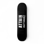 Tennyson Quote Custom Skateboard