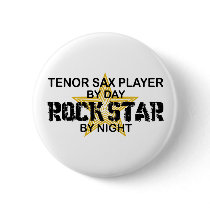 Tenor Sax Rock Star by Night Pins