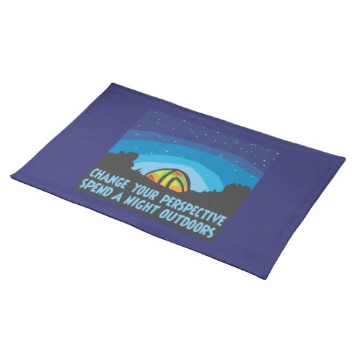 Tent Camping Placemat