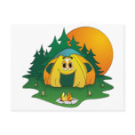 Tent Cartoon Postcards