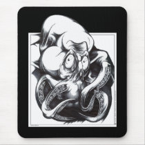 Tentacle Beast mousepads