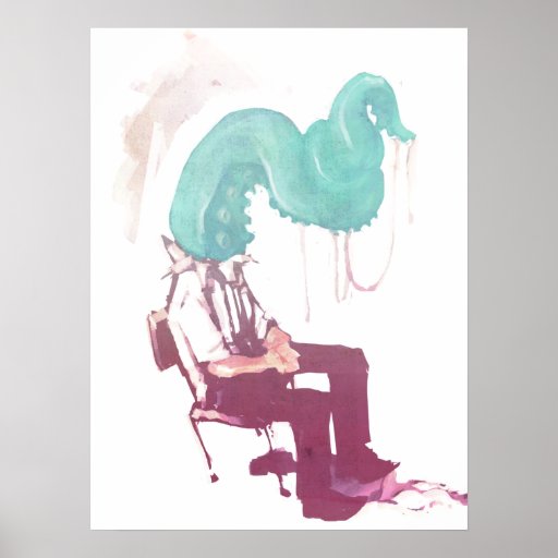 Tentacle Head Plays it Safe Poster