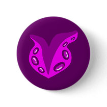 Tentacle Heart buttons by toxiferousdark Tentacle Heart buttons