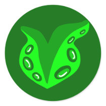 Tentacle Heart stickers
