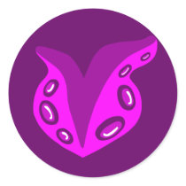 Tentacle Heart stickers
