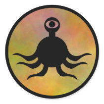 Tentacle Monster Hazard stickers by Akitsu Tentacle Monster Hazard stickers