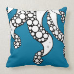 Tentacles (Blue) Pillow