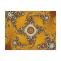 Tentacles Fractal Post Card