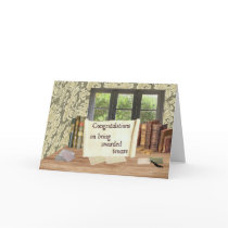 Tenure Congratulations Card