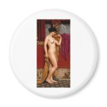 Tepidarium Baths - Godward - Fine Art Painting magnets