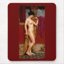 Tepidarium Baths - Godward - Fine Art Painting Mousepad