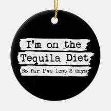 Tequila Diet Ornament