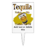 Tequila Shot Glass Cake Pick
