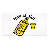Tequila Slut Photo Card Template