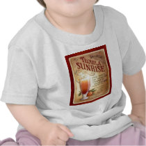tequila sunrise recipe t shirts
