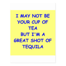 tequila tarjeta postal